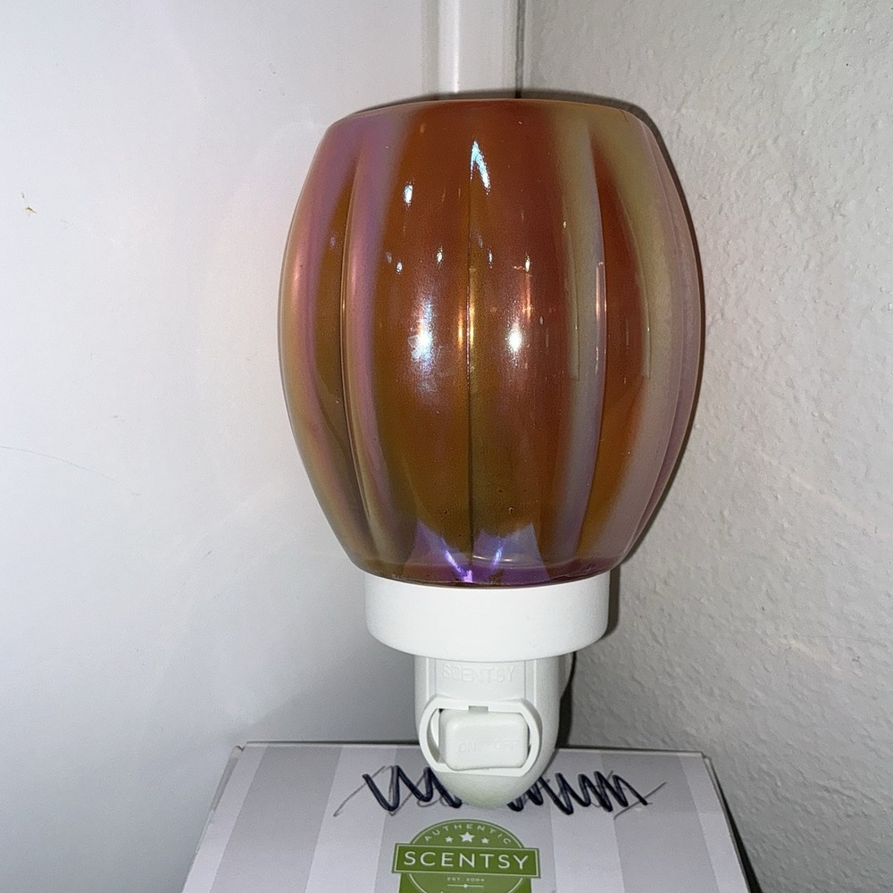 Scentsy Petite Pumpkin Mini Glass Warmer Missing Topper